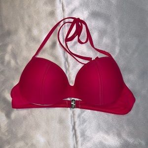 Hot pink bikini top
